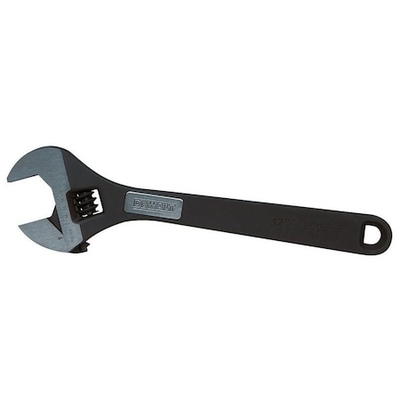 DeWalt Metric And SAE Adjustable Wrench 12 In. L 1 Pc